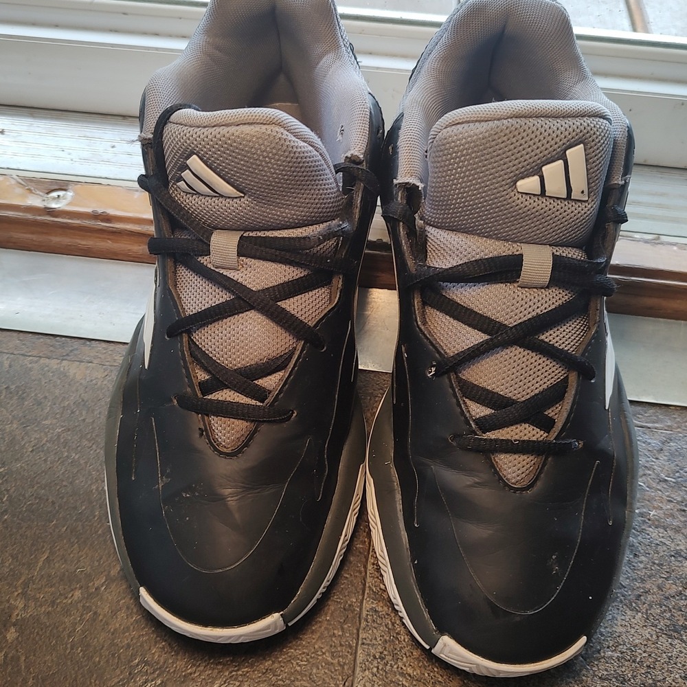 Adidas Postmove Mid Mens Basketball Shoes Black White IE9255 Size 7